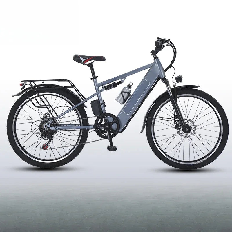 26-inch electric bicycle, 400W motor, 48V 30AH battery, adult ebike, multiple colors available, fashionable electric bike